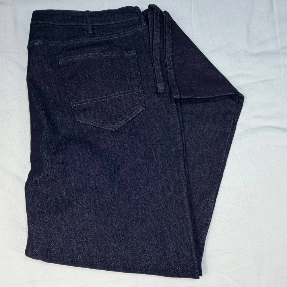 Shaquille O'Neal Jeans‎ Mens 44x32 Dark Blue Athletic Fit Stretch Denim XLG